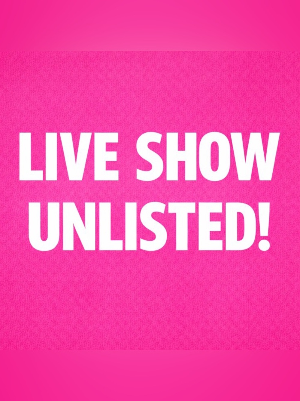 UNLISTED ITEMS